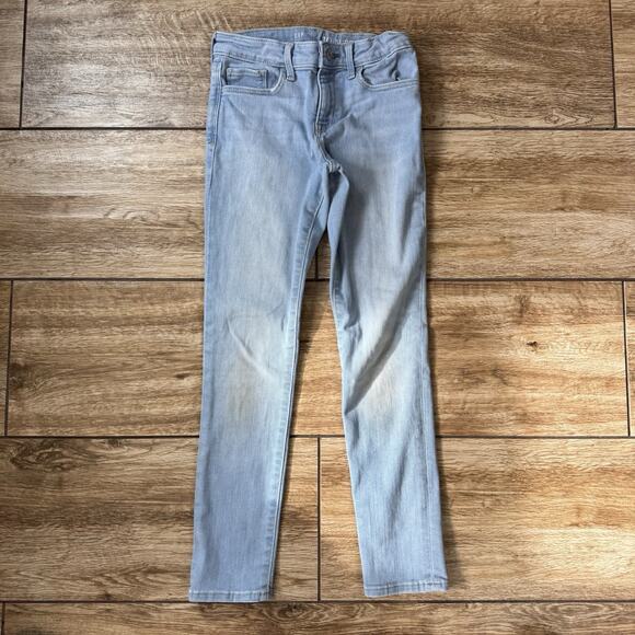 Lot Of 3 Girls Size 10 Jeans Gap Old Navy Place Super Skinny Slouchy Straight - Picture 5 of 10